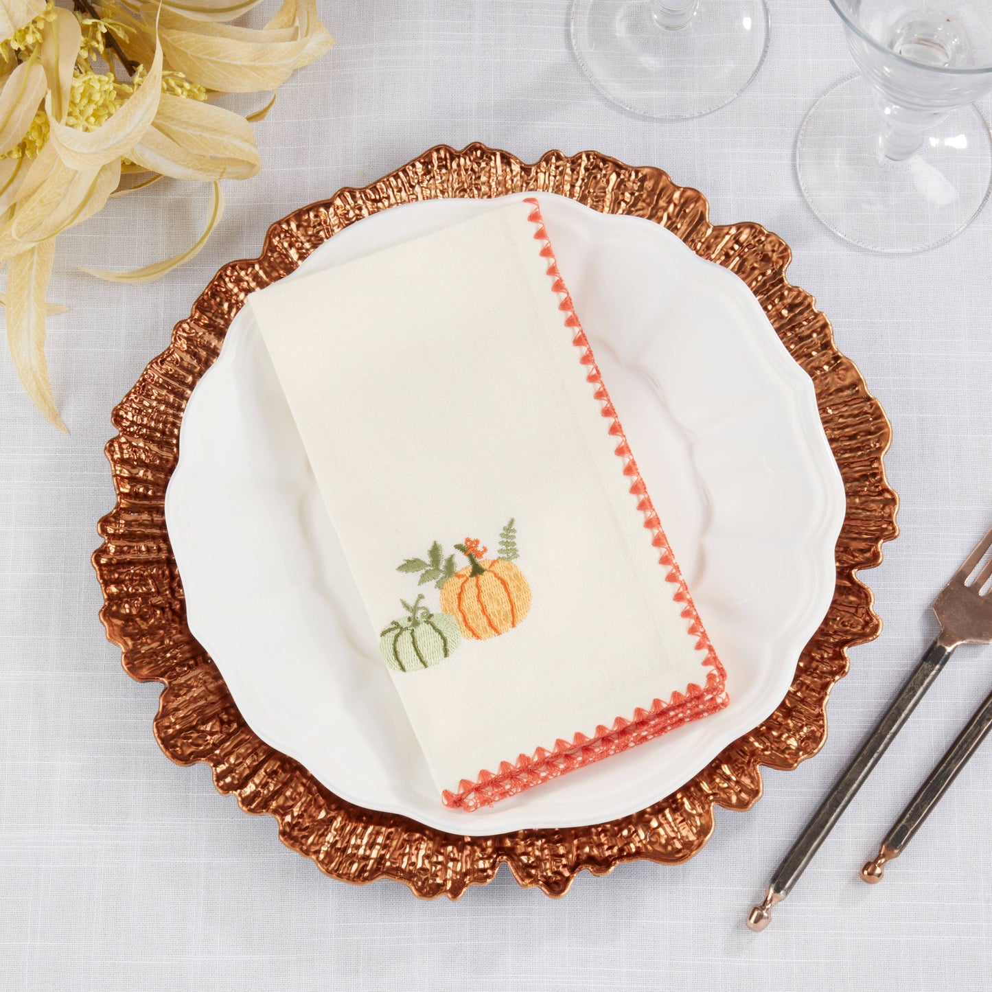 Fall Pumpkins Napkin