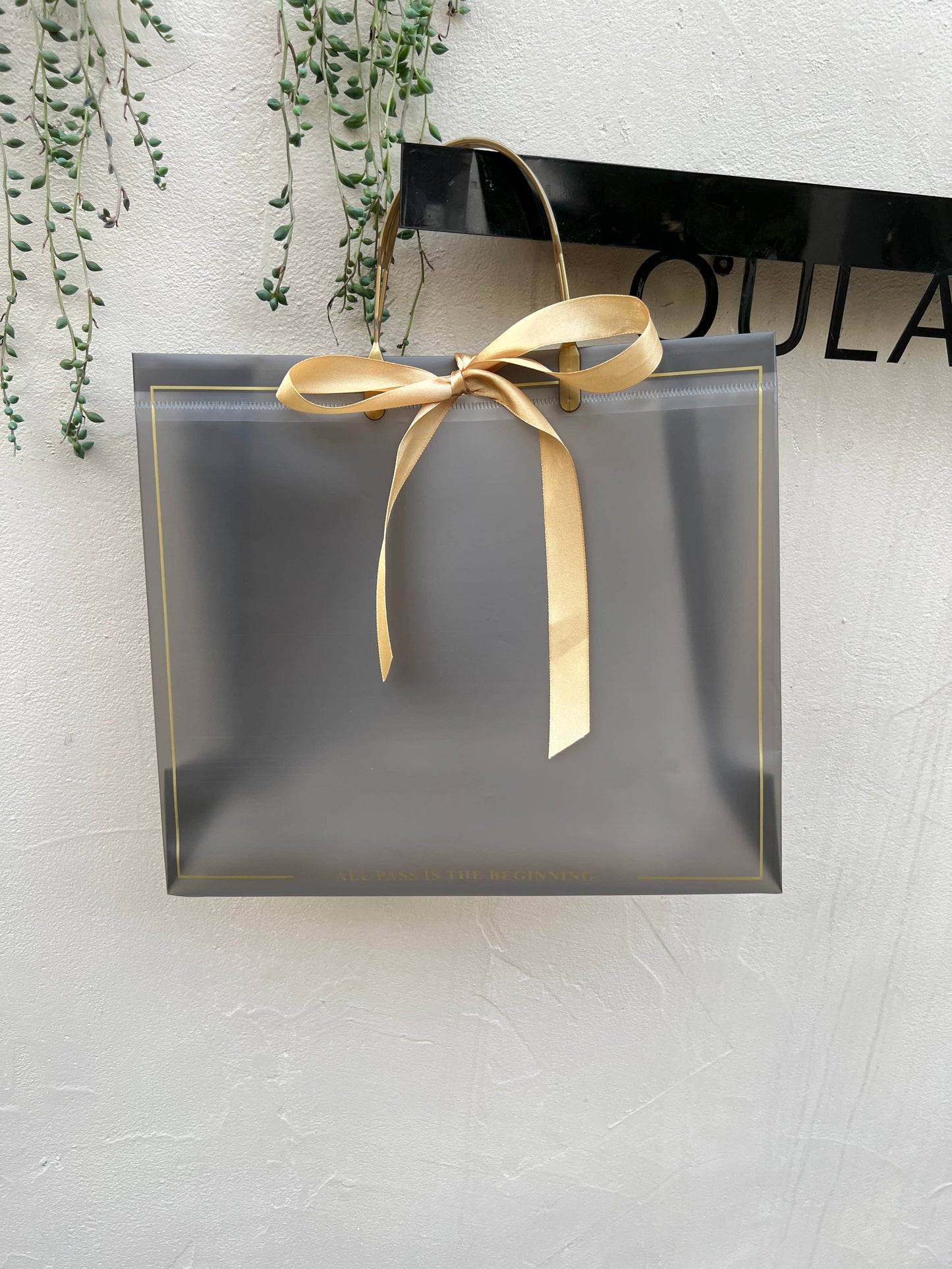 AVAILABLE IN STORE & ON LINE 2colors PVC Bag free Revet Ribbon