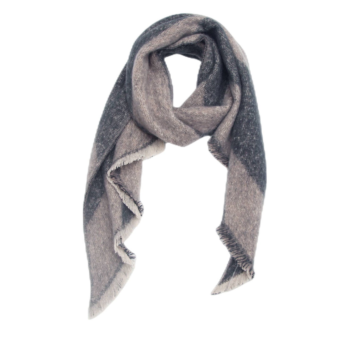 IN STORE ONLY - Multicoloured classy argyle scarf wrap
