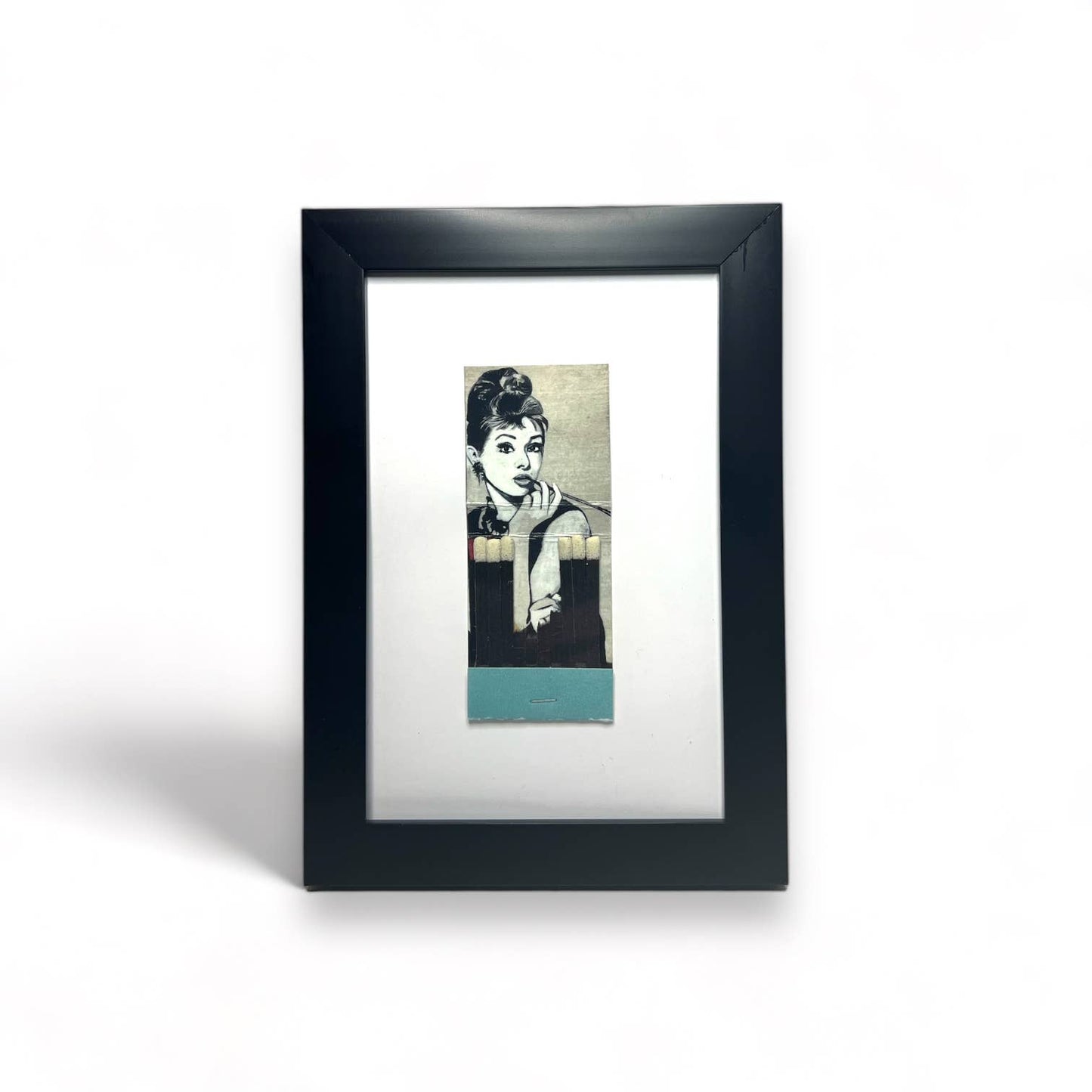 Audrey Hepburn Breakfast at Tiffany's Handmade Matchbook Print