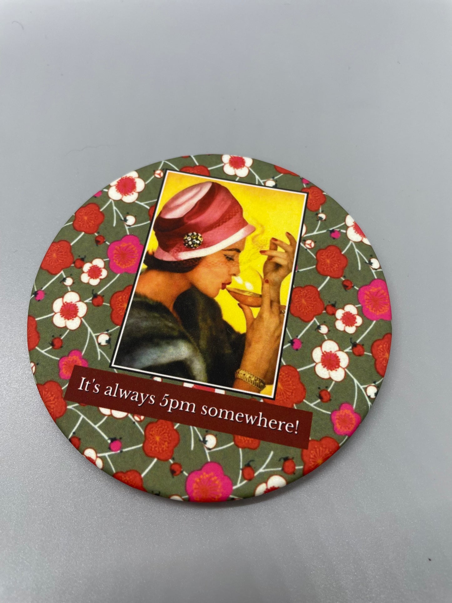 FUN VINTAGE THEME COASTERS