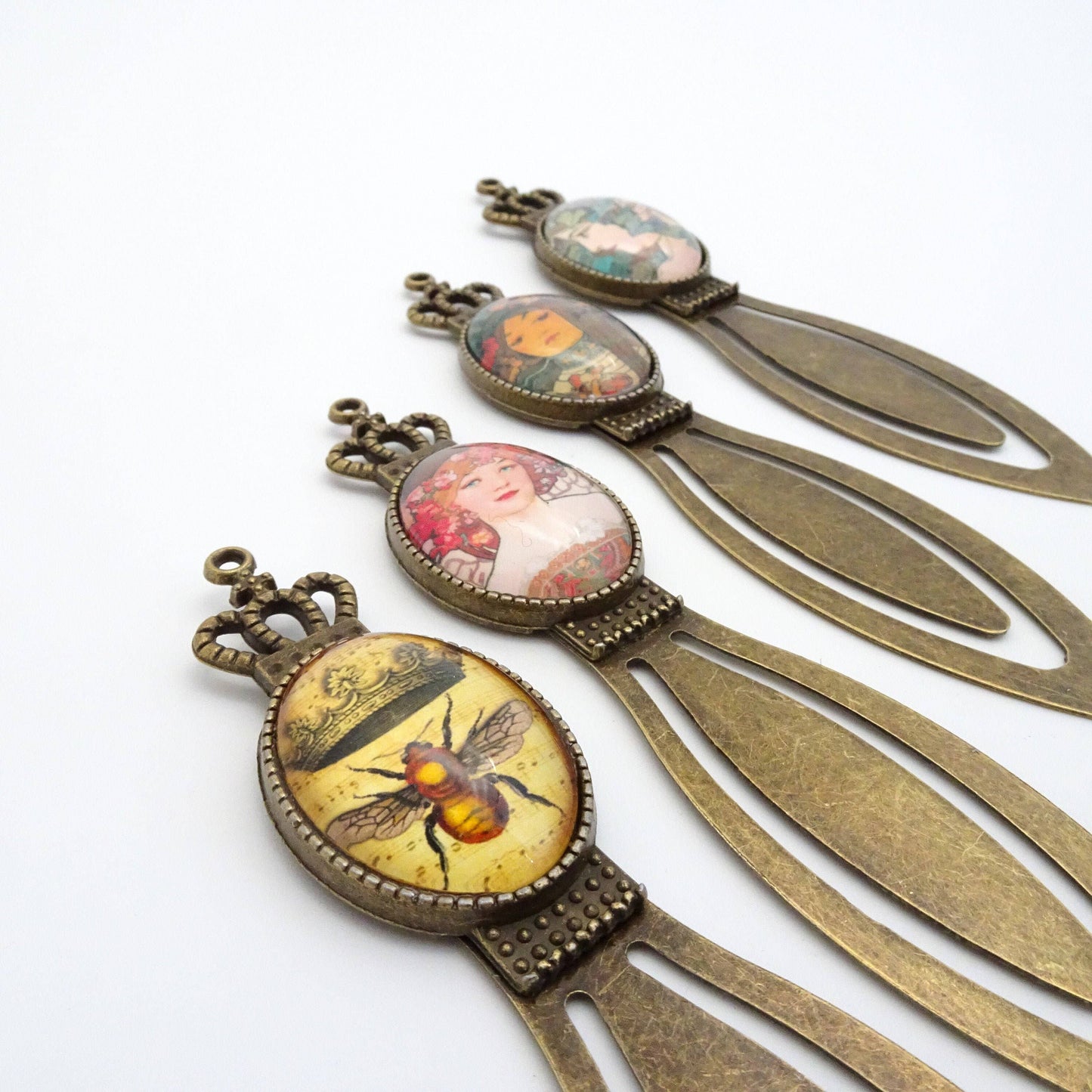 Metal Bookmark | Alphonse Mucha, Nautical, Queen Bee Planner