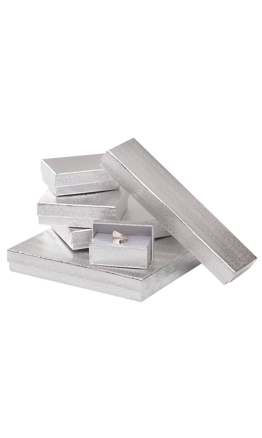 Cotton-Filled Jewelry Boxes Assortment Set