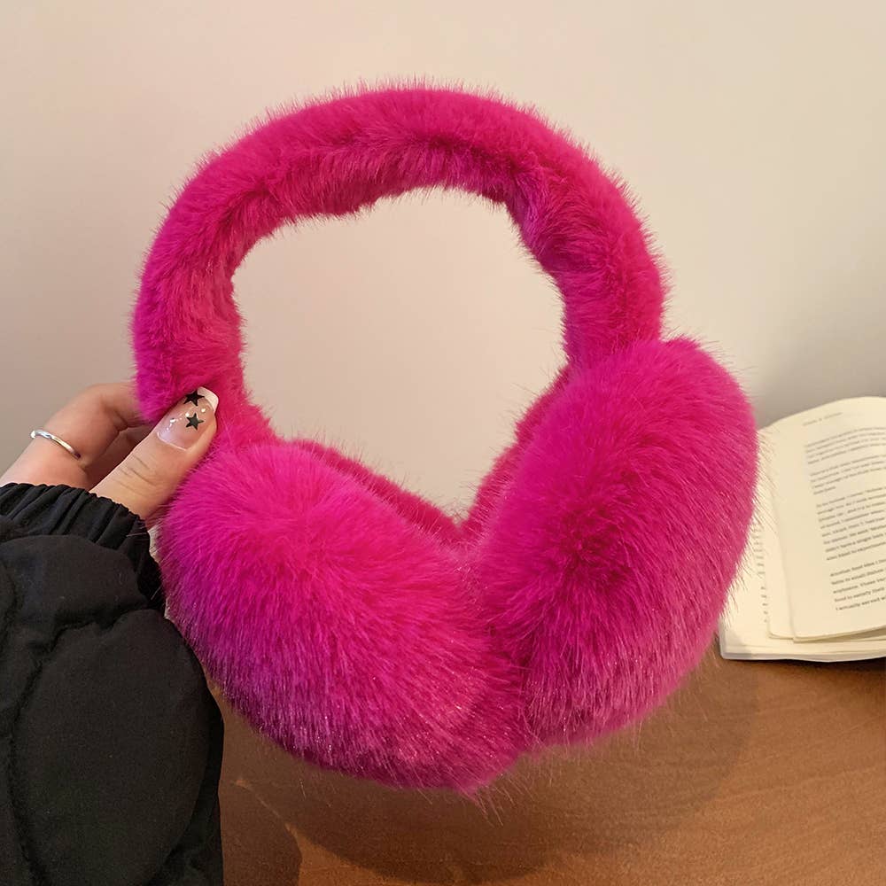 IN STORE ONLY - Plush Paws Faux Fur Ear Muffs 025