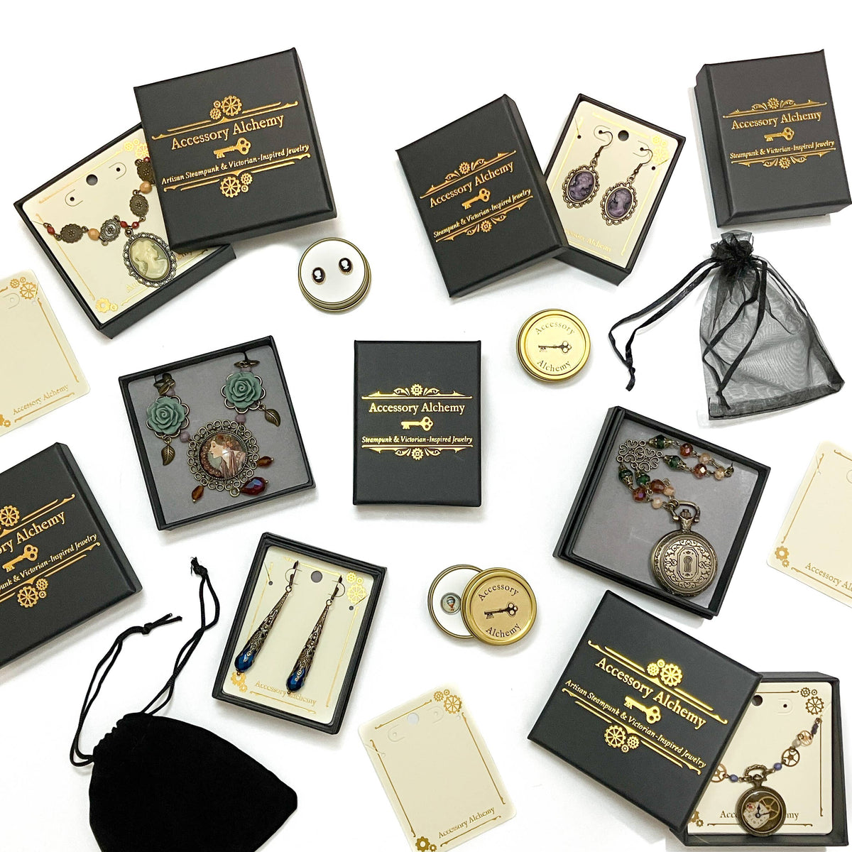 Vintage Styled Bookmarks | Steampunk Planner Book Mark