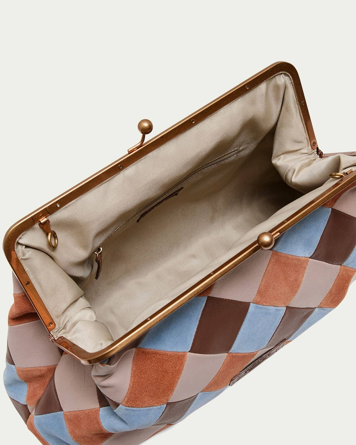 Grace Novelty Oversized Clutch w/ Strap
