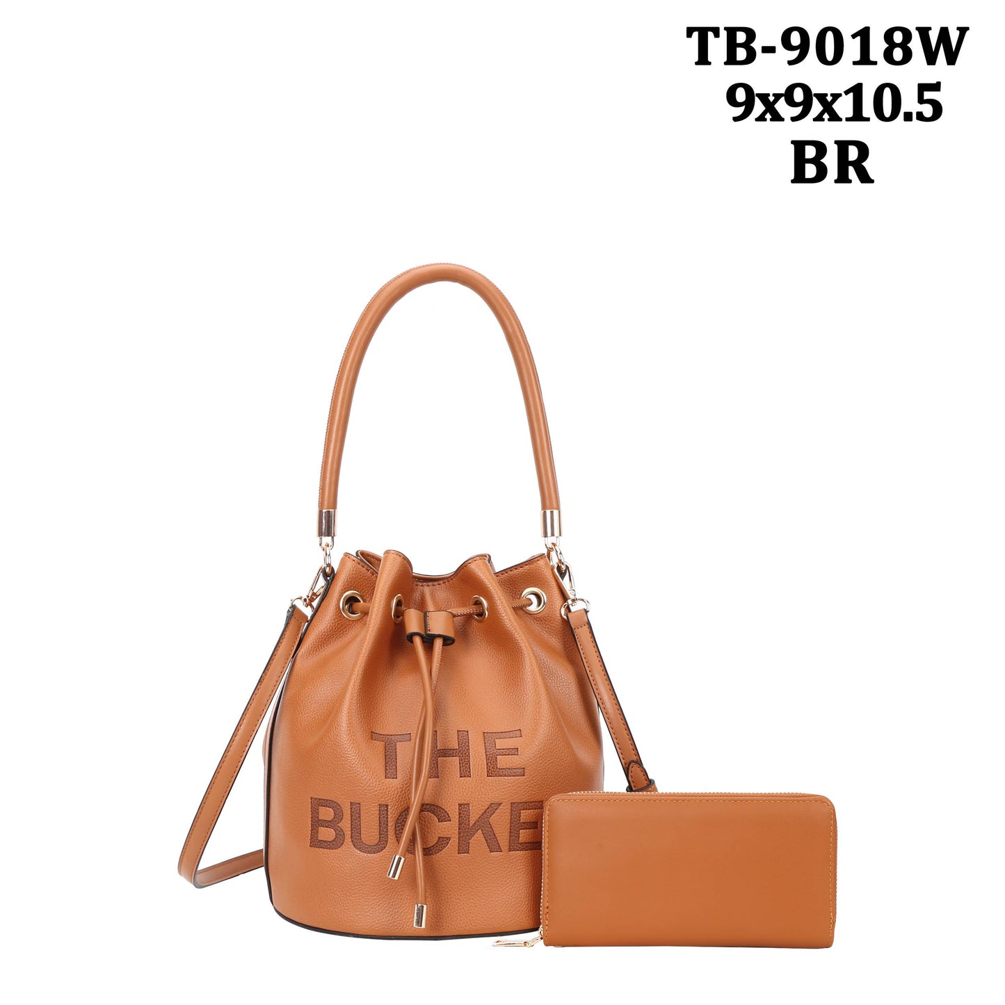 AVAILABLE IN STORE ONLY - Fashion 'The Bucket Bag' And wallet set