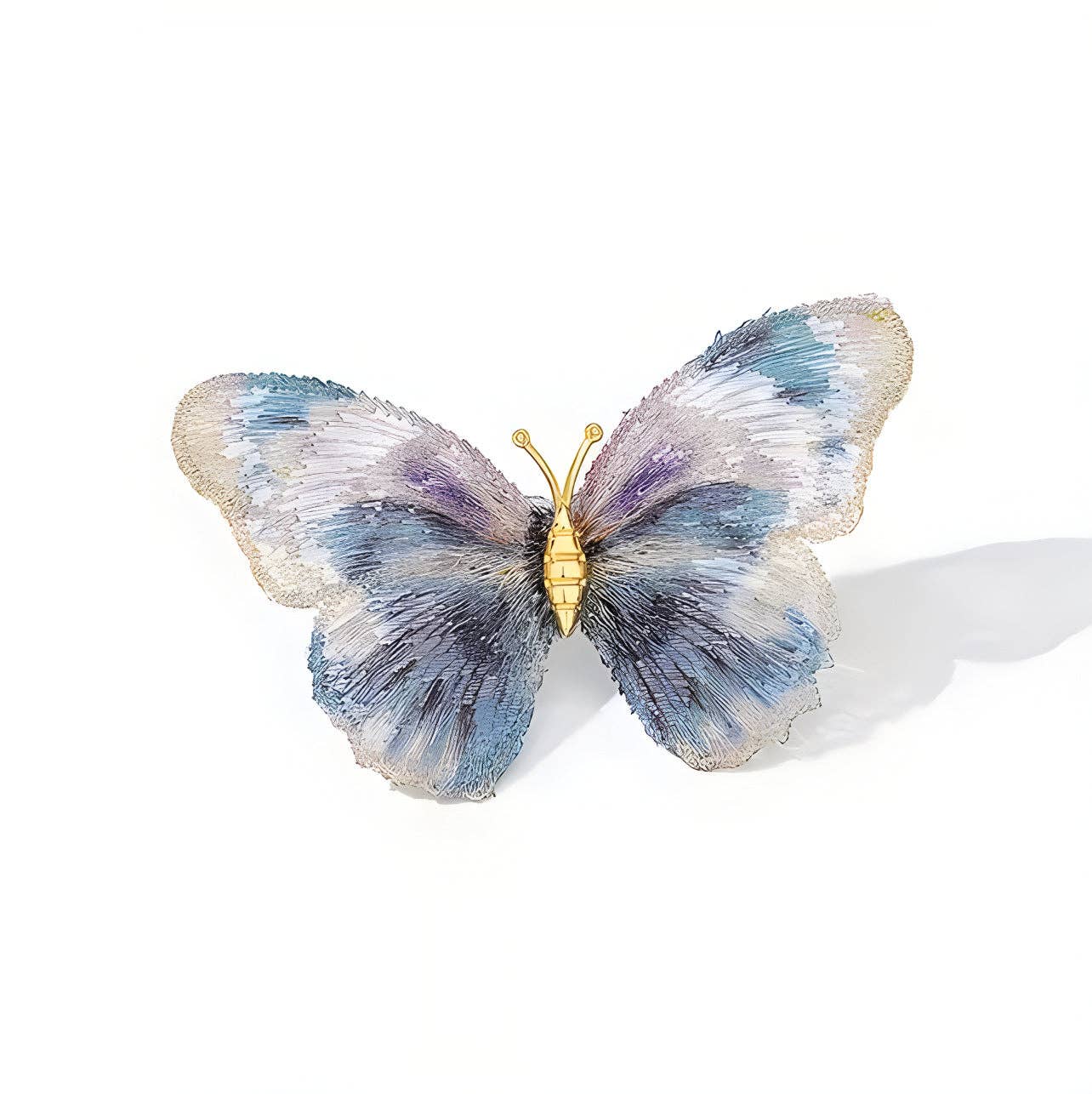Elegant Butterfly Brooch Vintage Insect Pin for Women's Suit