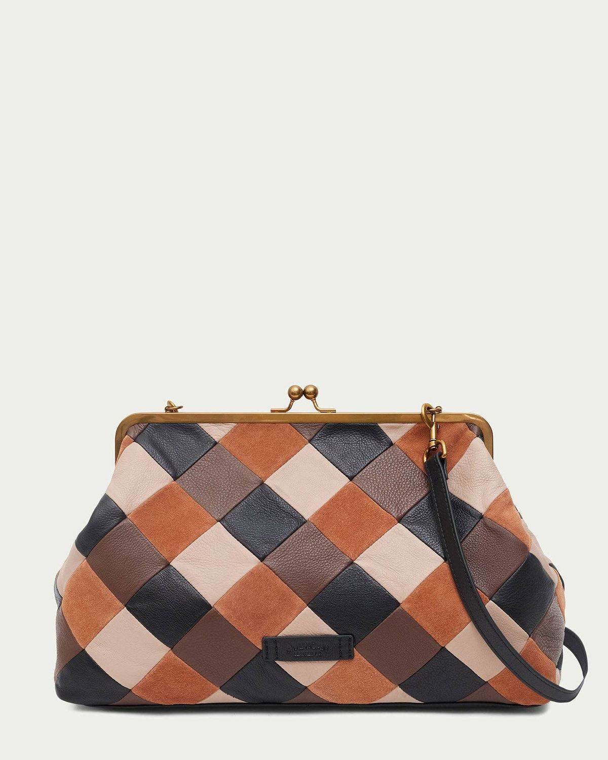 Grace Novelty Oversized Clutch w/ Strap