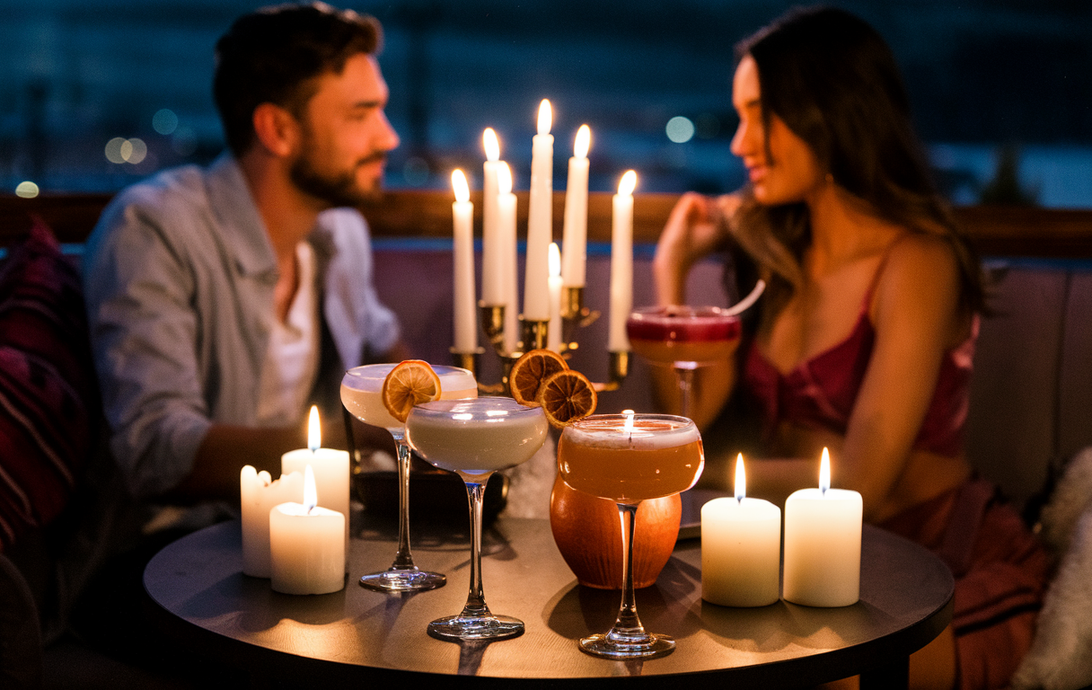 Gourmet Dry Fruit Cocktail Garnish Set with Copper Picks