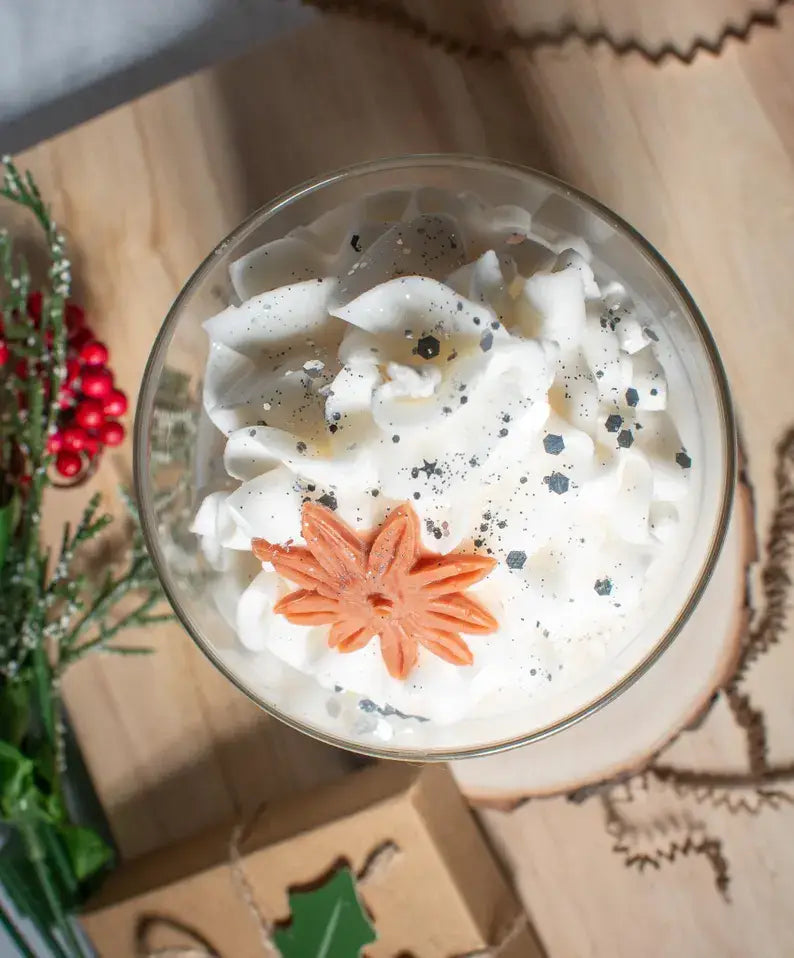 Vanilla Eggnog Hand Poured Soy Candle