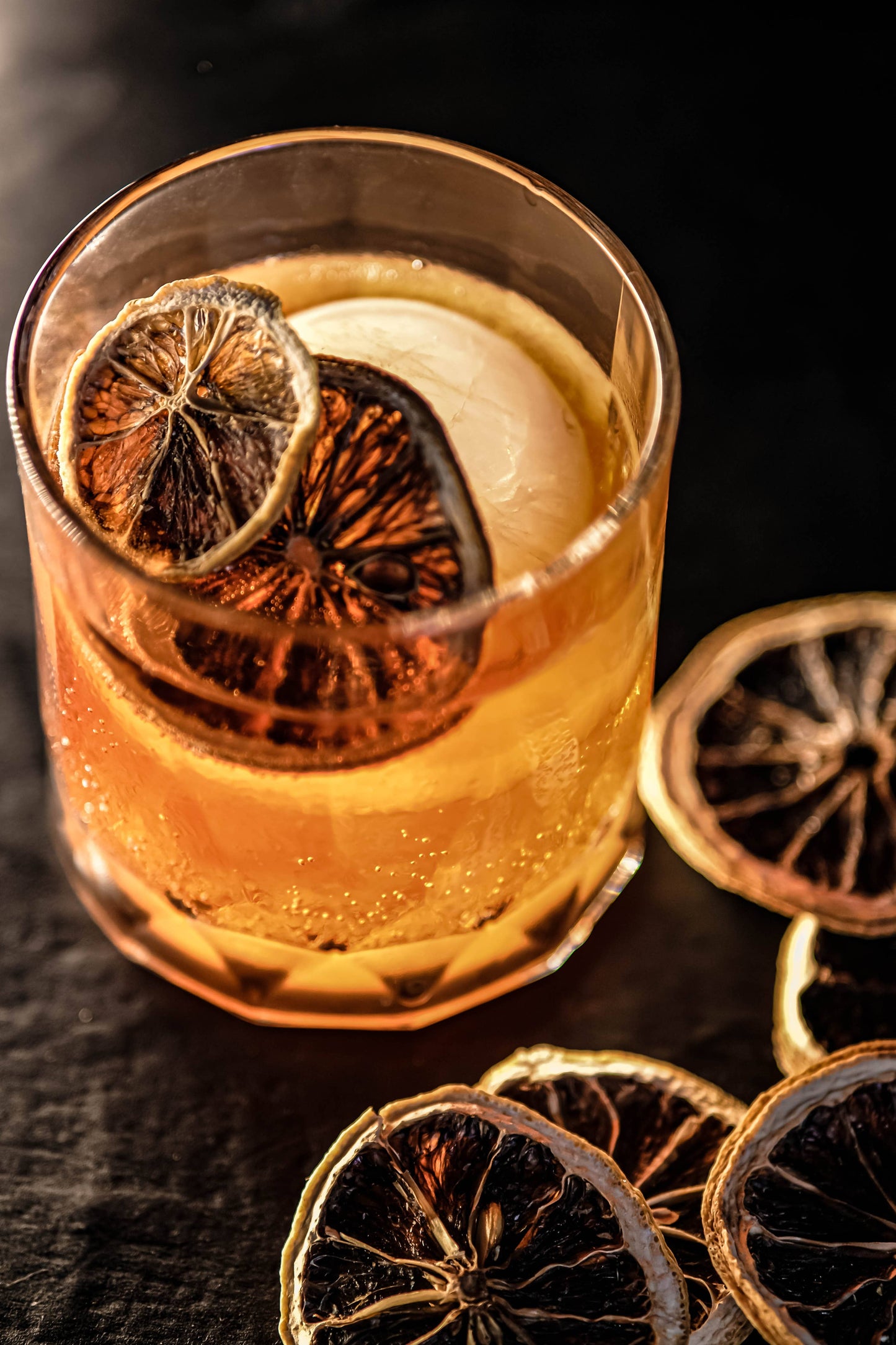 Gourmet Dry Fruit Cocktail Garnish Set with Copper Picks