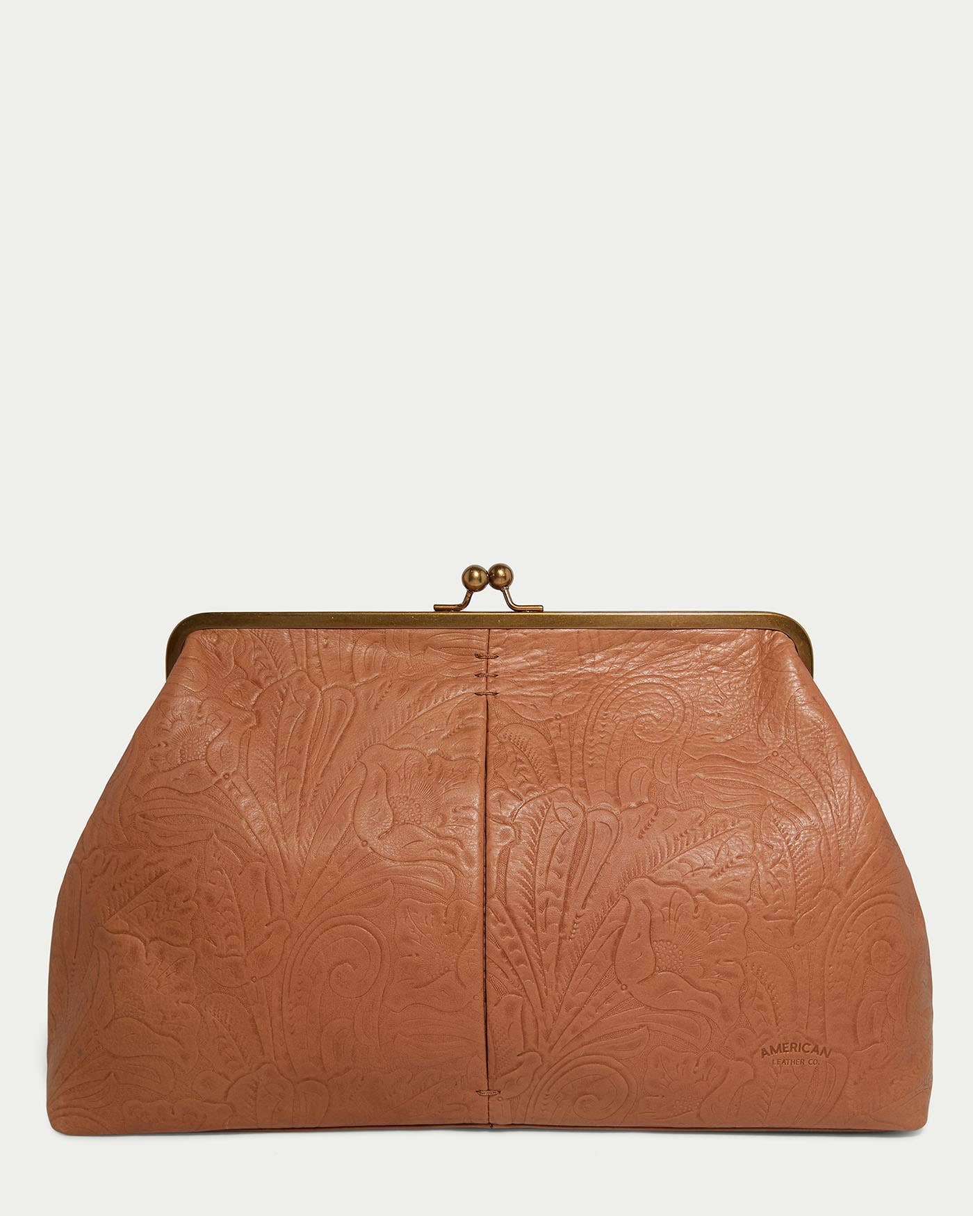 Kisslock Frame Gen Soft Cowhid Handbag ShoulderBag Cross body Bad for Men and Women