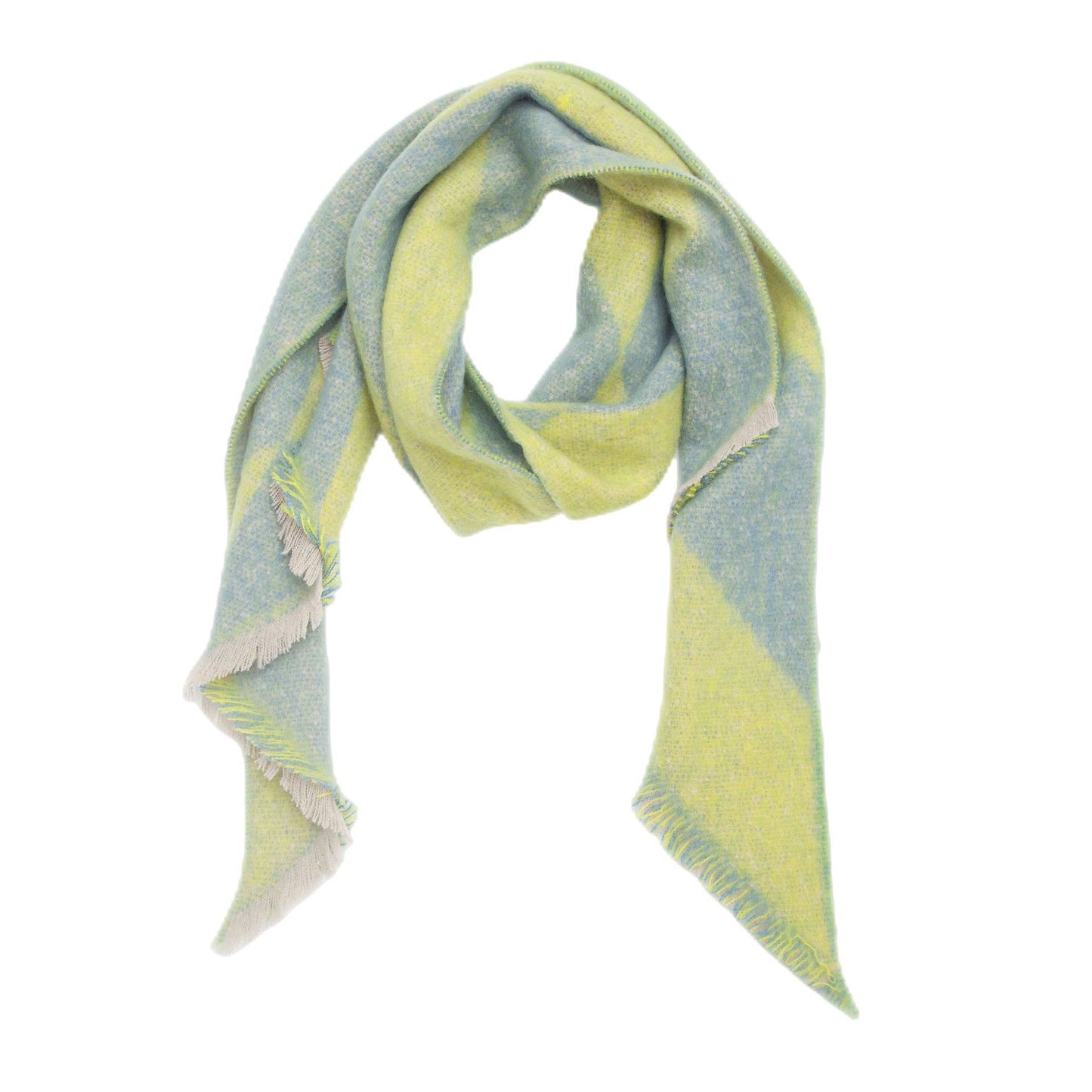 IN STORE ONLY - Multicoloured classy argyle scarf wrap