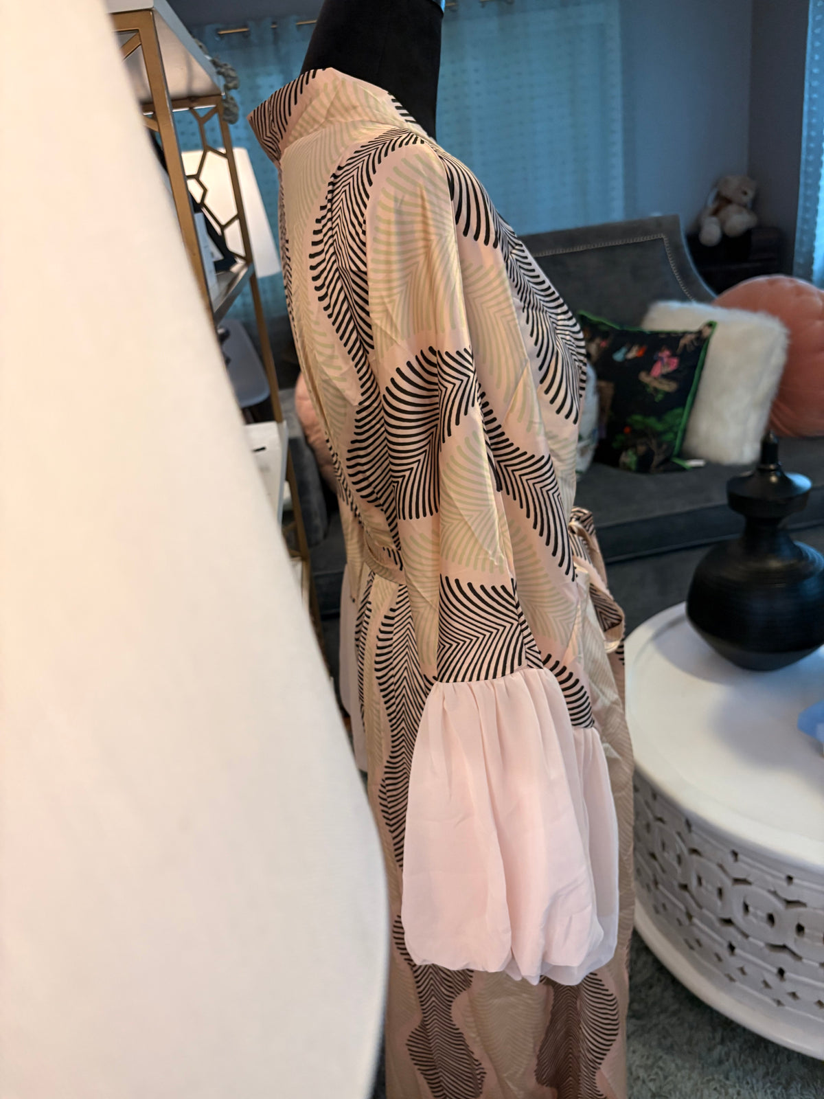 Kimono Wrap Lounge Robe