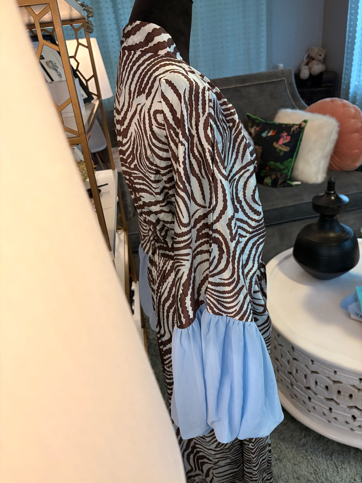 Kimono Wrap Lounge Robe