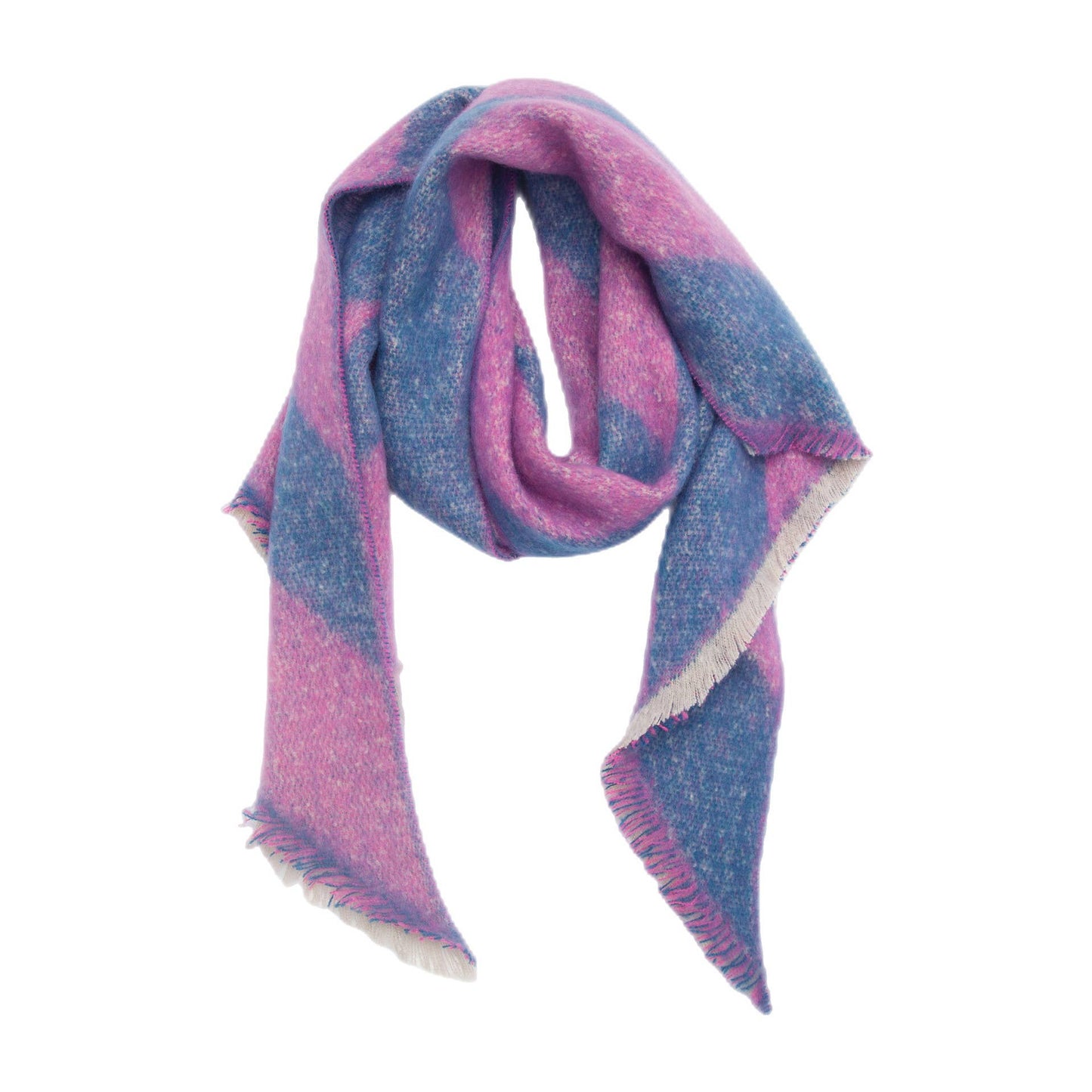 IN STORE ONLY - Multicoloured classy argyle scarf wrap