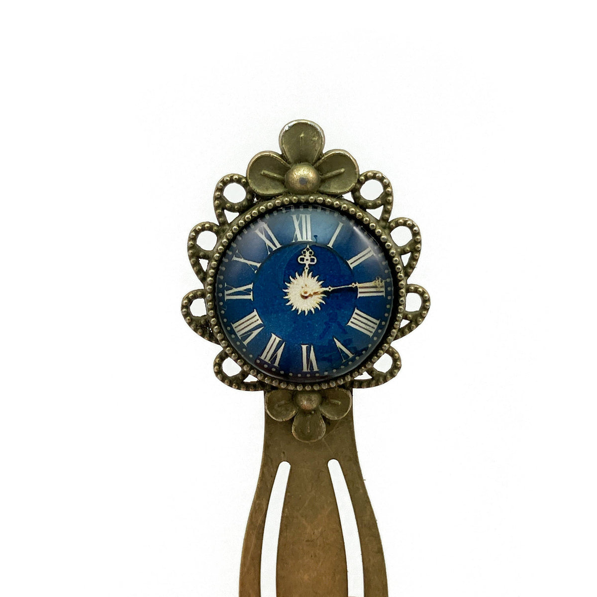 Vintage Clock Bookmark | Steampunk Planner Book Marker