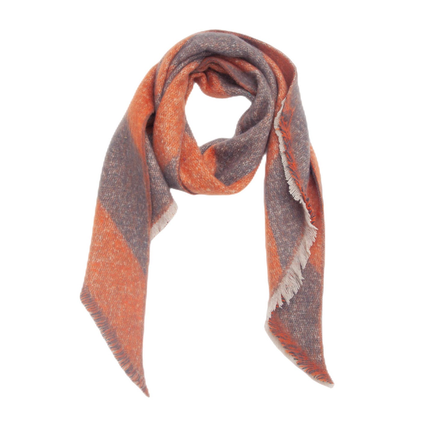 IN STORE ONLY - Multicoloured classy argyle scarf wrap