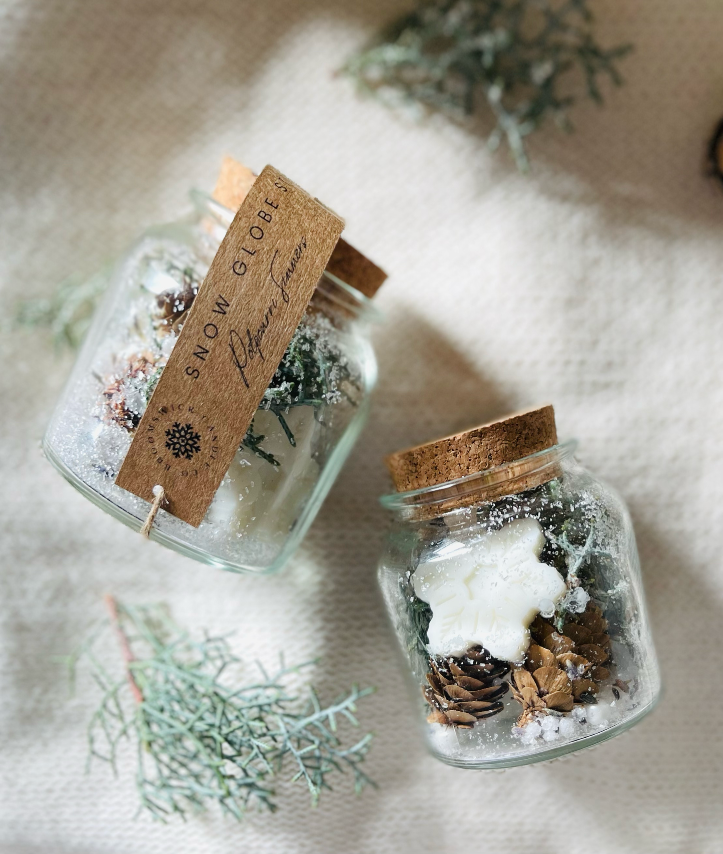 IN STORE ONLY - Snow Globe Stovetop Pot Simmers | Winter | Whimsical