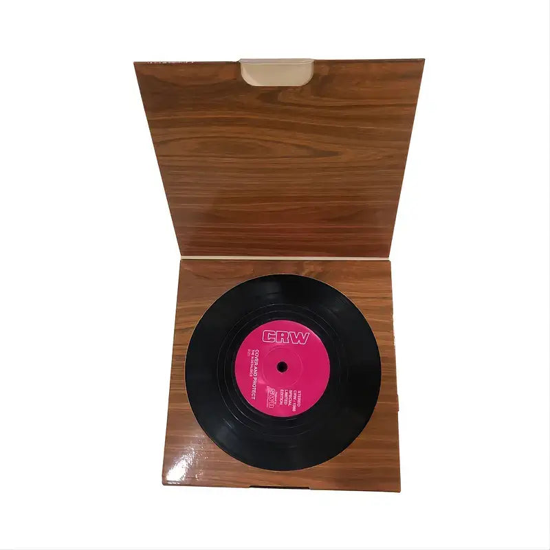 Vinyl Record styled funny Coasters, Music Lover Decor, Gift