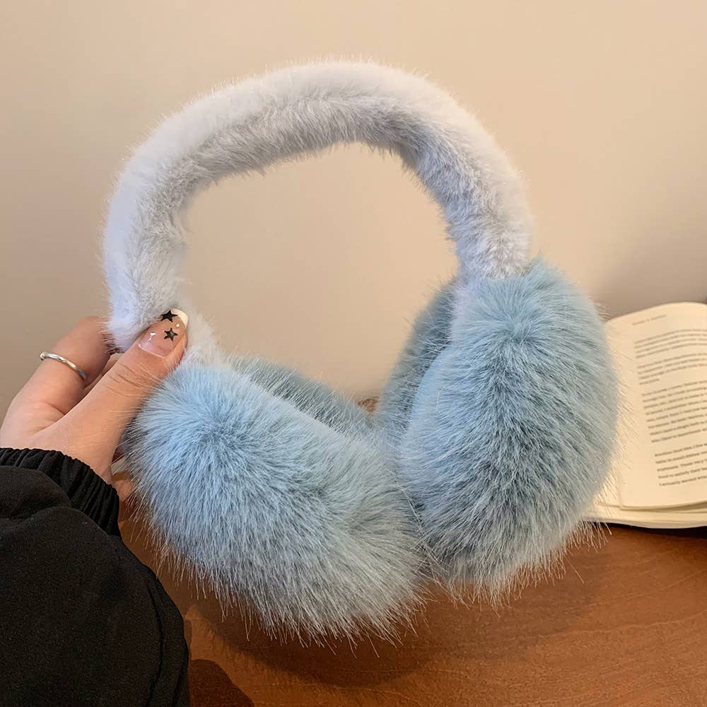 IN STORE ONLY - Plush Paws Faux Fur Ear Muffs 025