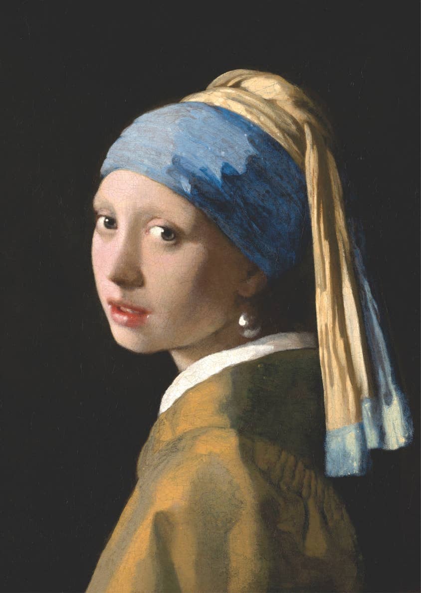 Girl Pearl Earring Mulberry Rice Paper – A2 & A3 Decoupage