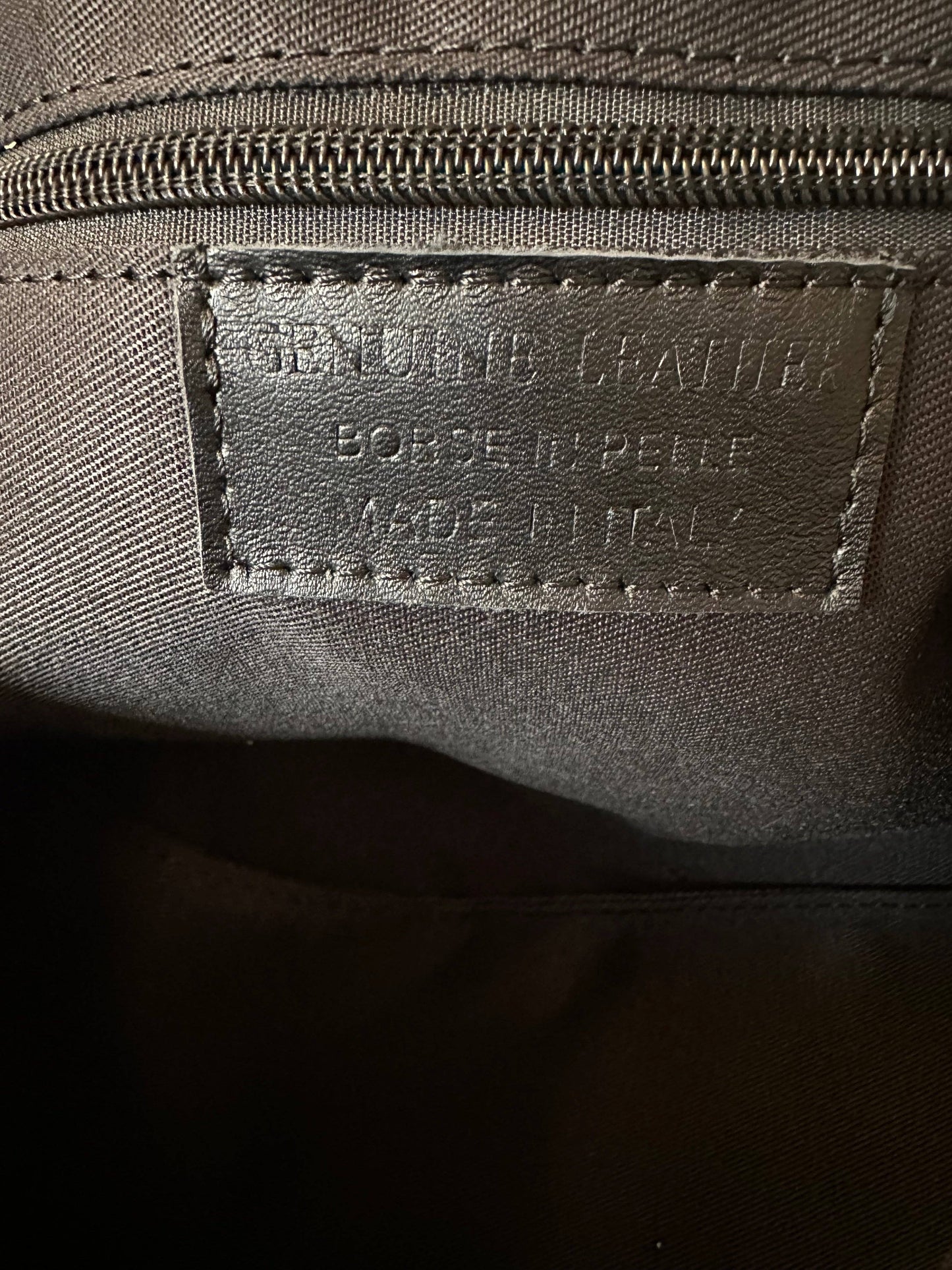 LARGE POUCH NAPPA - genuine leather