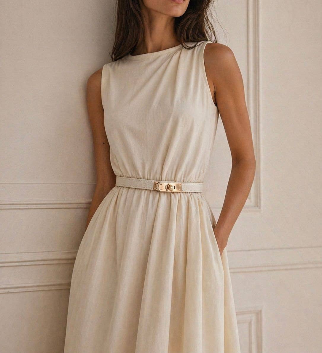 MAIDA BELT - Genuine leather