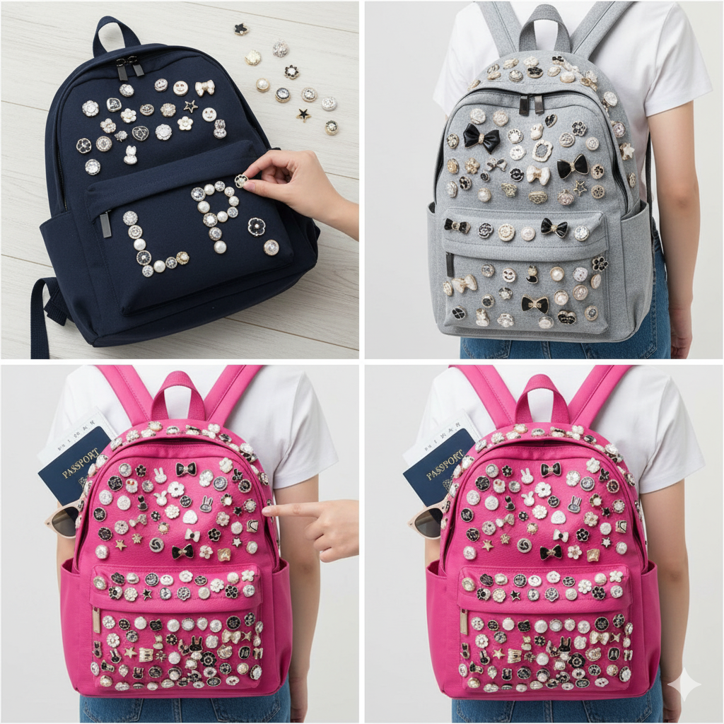 Faux Pearl Brooch Pins – Random Mix for Personalization