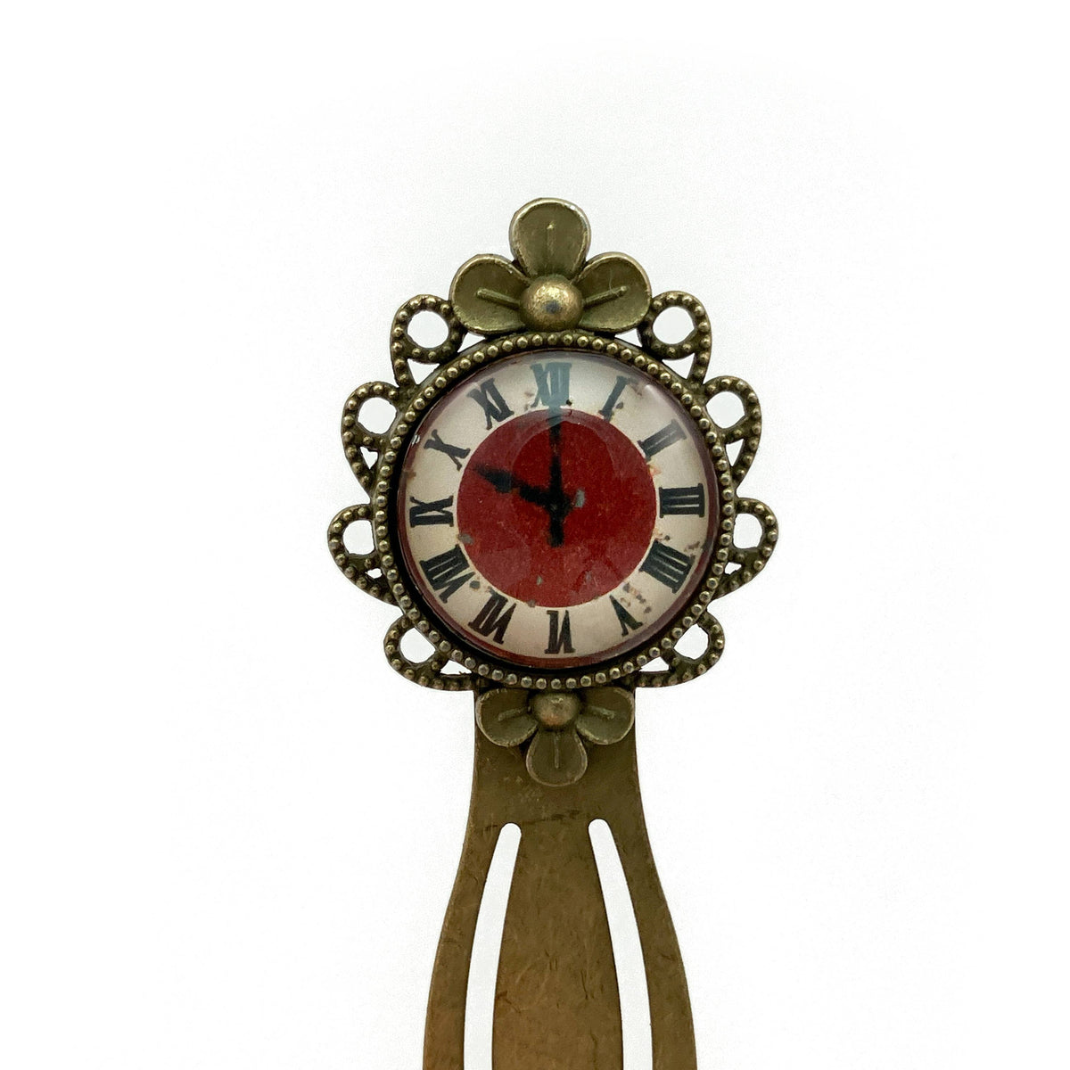 Vintage Clock Bookmark | Steampunk Planner Book Marker