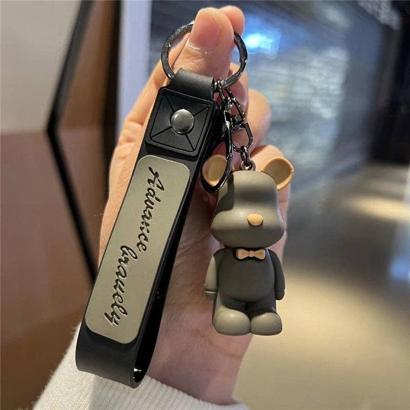 AVAILABLE IN STORE & ONLINE Bear Keychain Pendant: A Stylish Addition to Your Bag