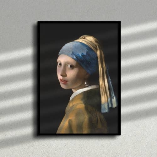 Girl Pearl Earring Mulberry Rice Paper – A2 & A3 Decoupage